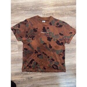 Ice Cream Billionaire Boys Club Shirt Mens Oversized L Foliage Hunter Brown